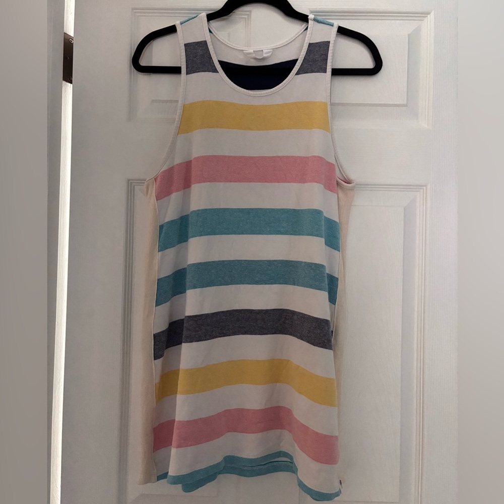 Splendid Striped Mini Dress - Multicolor